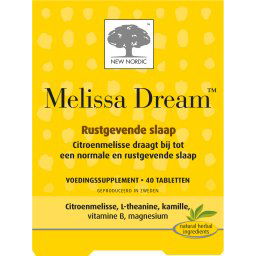 New Nordic Melissa Dream Rustgevende Slaap