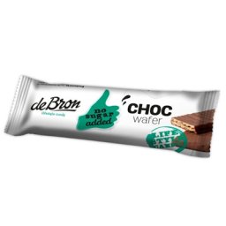 De Bron Choc Wafer Suikervrij