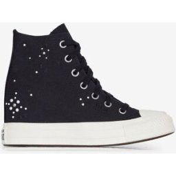 Schoenen Converse Chuck Taylor All Star Wedge Studs Zwart Dames 36