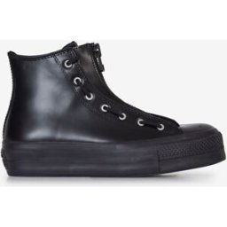Schoenen Converse Chuck Taylor All Star Lift Hi Patent Zwart Dames 40