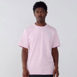 Converse Tee Shirt Star Chevron Embroidered Roze/wit Heren xl