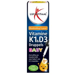 Lucovitaal Vitamine K1 + D3 Baby Druppels