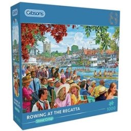 Rowing at the Regatta Puzzel (1000 stukjes)