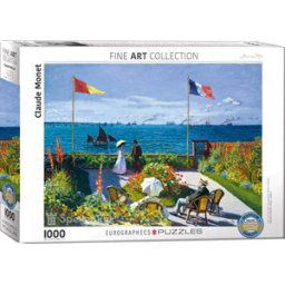 Claude Monet - Garden at Sainte-Adresse Puzzel (1000 stukjes)