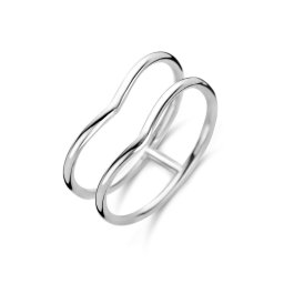 Casa Jewelry - Dames Ring - maat 56 - Zilver