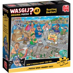 Wasgij Original 47 - De boot in! Puzzel (1000 stukjes)