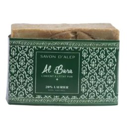 Al Bara Aleppo Zeep Olijfolie & 20% Laurierbesolie