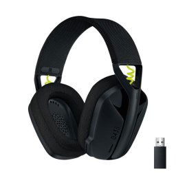 Logitech Draadloze Gaming Headset - G435 LIGHTSPEED - ZWART - Lichtgewicht Bluetooth met ingebouwde microfoon voor Dolby Atmos, pc, PS4, PS5, mobiel