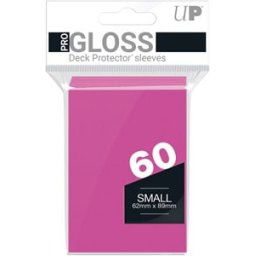 Sleeves - Small Bright Pink (62x89 mm)