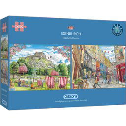 Elizabeth Blustin - Edinburgh Puzzel (2 x 500 stukjes)