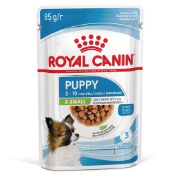 Voordeelpakket: 48x85g Royal Canin X-Small Puppy natvoer voor honden