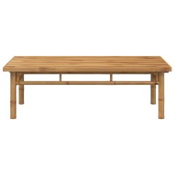 vidaXL Salontafel 110x55x35 cm bamboe