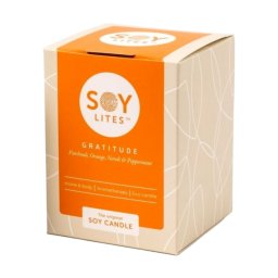 Soylites Soycandle Gratitude - Patchouli, Orange, Neroli & Peppermint