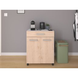 Commode DOS 2 deuren 1 lade jackson eik