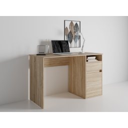 Bureau BIDOU 1 deur 1 lade sonoma eik
