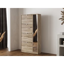 Schoenenkast CELINE 5 deuren sonoma
