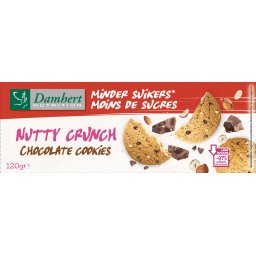 Damhert Nutty Crunch Chocolate Cookies