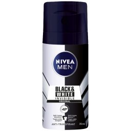Nivea Men Black & White Invisible Deodorant Spray Mini