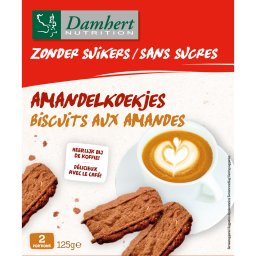Damhert Zonder Suikers Amandelkoekjes