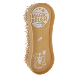 Kerbl MagicBrush Soft Sandstorm voor honden 16,5x6,5x3cm hond