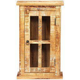 vidaXL Wandkast 44x21x72 cm massief gerecycled hout
