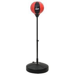 vidaXL Boksballenset met handschoenen en pomp verstelbaar 81-122 cm