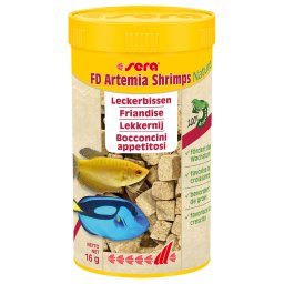 2x250ml Sera FD Artemia Garnalen Vissenvoer