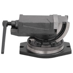 vidaXL Bankschroef met 2 assen kantelbaar 100 mm