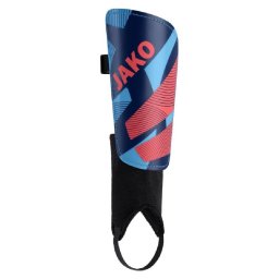 JAKO River Classic Scheenbeschermers Lichtblauw Donkerblauw Lichtrood