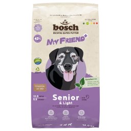 12 kg My Friend+ Dog Senior & Light hondenvoer droog