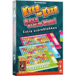 Keer op Keer - Scoreblok Level 5/6/7 (3 stuks)