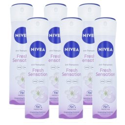 Nivea Fresh Sensation Anti-Transpirant Spray Voordeelverpakking