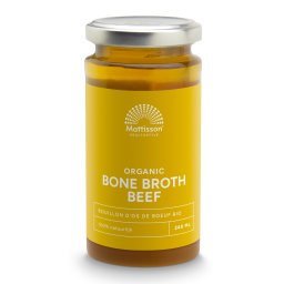 Mattisson HealthStyle Biologische Botten Bouillon - Rund