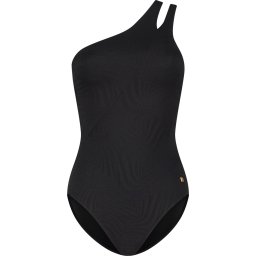 Beachlife - Maat 36 (Cupmaat D) - Black Swirl Dames Badpak