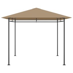 vidaXL Prieel 180 g/m² 3x3x2,7 m taupe