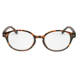 Melleson Optics Leesbril +2.00 Mat Havanna Rond