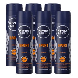 Nivea Men Sport Deodorant Spray Voordeelverpakking
