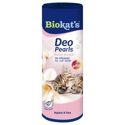 3x700g Biokat´s Deo Pearls Babypoedergeur Geurkorrels voor Kattenbak