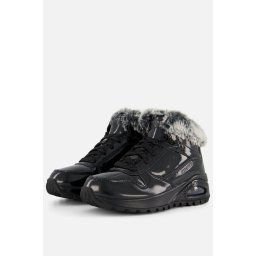 Skechers - maat 38- Uno Rugged Dames Laarzen - Zwart