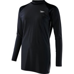 Speedo Maat 44 Swim Long-Line Tunic Badpak Dames - Zwart / Wit