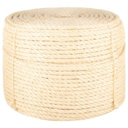 vidaXL Touw 10 mm 25 m 100% sisal