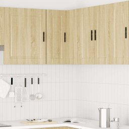 vidaXL Keuken hoekkast "Porto" bewerkt hout sonoma eikenkleurig