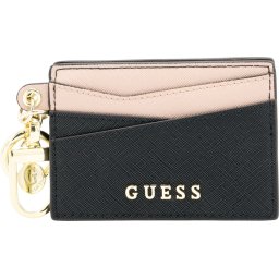 Guess Card Case Mirror Key Chain Dames Creditcardhouders - Zwart