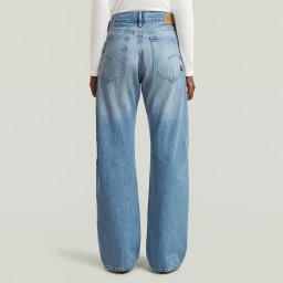 Bowey Barrel Jeans - Midden blauw - Dames
