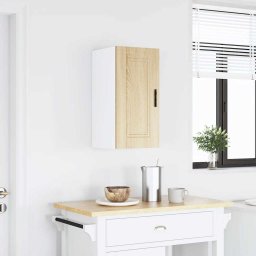 vidaXL Keukenbovenkast Porto bewerkt hout sonoma eikenkleurig