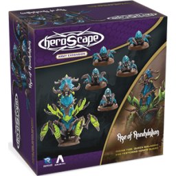 Heroscape: Age of Annihilation - Queen Maladrix & Festering Honor Guard