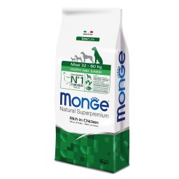 2x12kg Puppy Junior Maxi Monge Superpremi hondenvoer