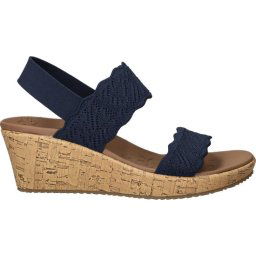 Skechers - maat 40- Beverlee - Timeless Touch - Dames Sandalen - Navy