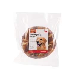 Voordeelpakket: 3x Karlie kauwring met eend 1x12,5cm hondensnacks