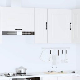 vidaXL Keukenbovenkast Kalmar bewerkt hout wit